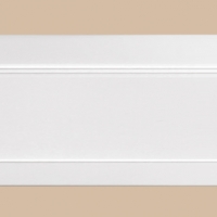 Плинтус Decomaster (A) 104 (2000x147x17) Белый