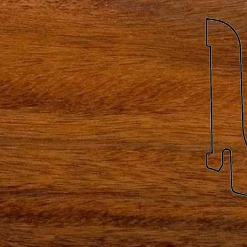 Шпонированный плинтус Pedross (2500x60х22) Палисандр