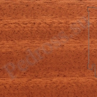 Шпонированный плинтус Pedross (2500x80х18) Махагон