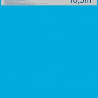 Подложка-гармошка Solid Синяя 5мм (10000х1050х5)