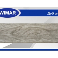 Пластиковый плинтус Wimar (2500x68x24) Дуб альба