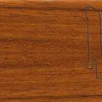 Шпонированный плинтус Pedross (2500x55х18) Ятоба