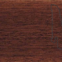 Шпонированный плинтус Pedross (2500x58х20) Ярра