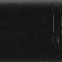 Шпонированный плинтус Pedross (2500x60х22) Черный