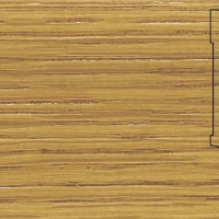 Шпонированный плинтус Pedross (2500x70х15) Дуб