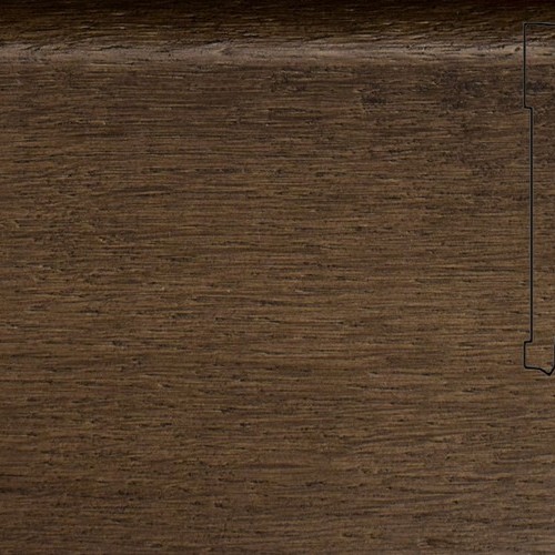 Шпонированный плинтус Pedross (2500x70х15) Дуб Авалон