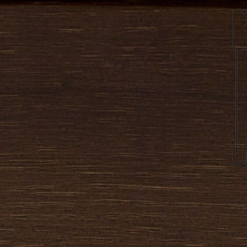 Шпонированный плинтус Pedross (2500x70х15) Дуб Доминус