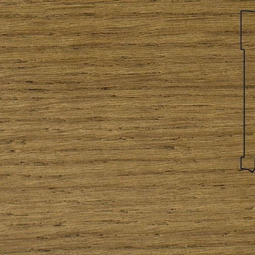 Шпонированный плинтус Pedross (2500x70х15) Дуб Коричневый