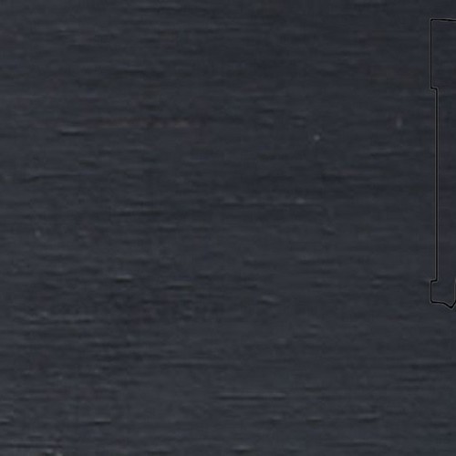 Шпонированный плинтус Pedross (2500x70х15) Дуб Чёрный