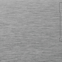 Шпонированный плинтус Pedross (2500x70х15) Алюминий Светлый