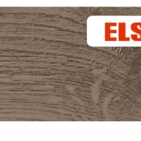 Пластиковый плинтус Elsi (2500x86x24) Дуб темно-серый