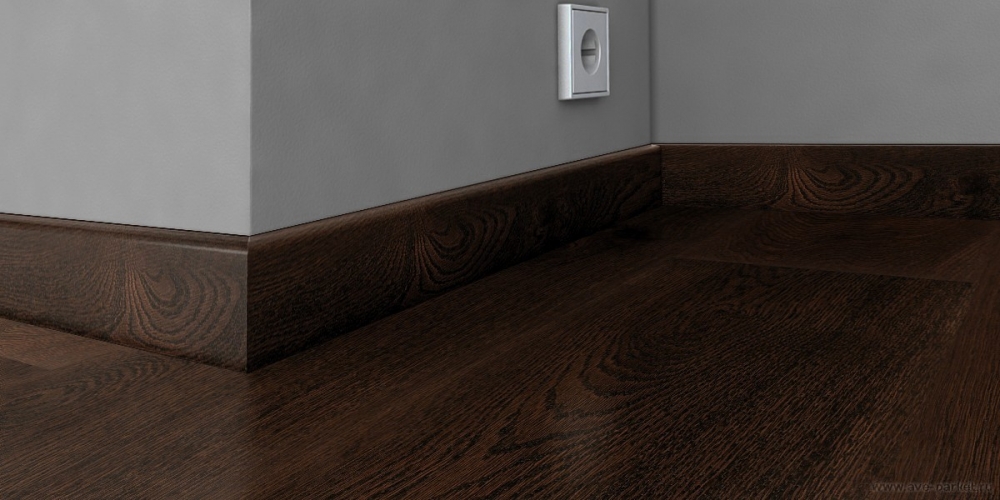 Шпонированный плинтус Kahrs (2400х60х16) Tawny Oak, арт. 151N8AEKA1KW240