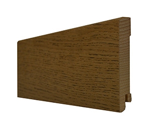 Шпонированный плинтус Polarwood (2500х95х15) Дуб Brown