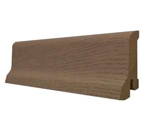Шпонированный плинтус Polarwood (2500х60х22) Дуб Grey